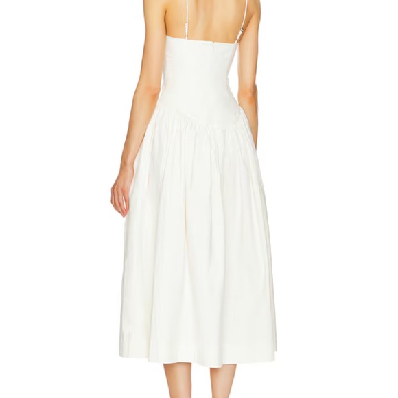 L'Academie by Marianna Thierry Midi Dress in Ivory Medium - Picture 3 of 3